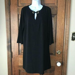 #2 Michael Kors Black Dress w/Goldtone Grommets X-Large